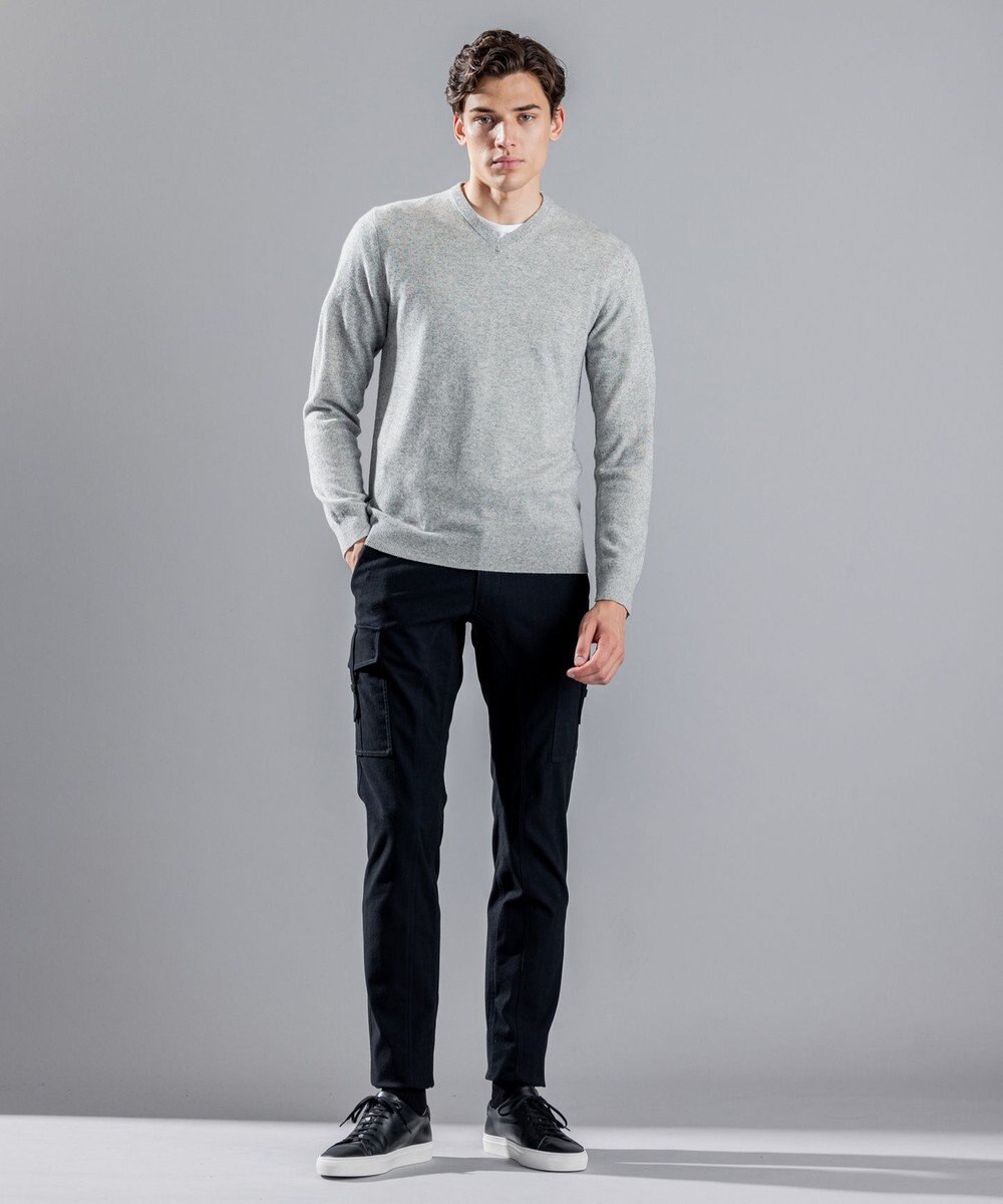 JOSEPH HOMME ピュアカシミヤ　Vネックニット 