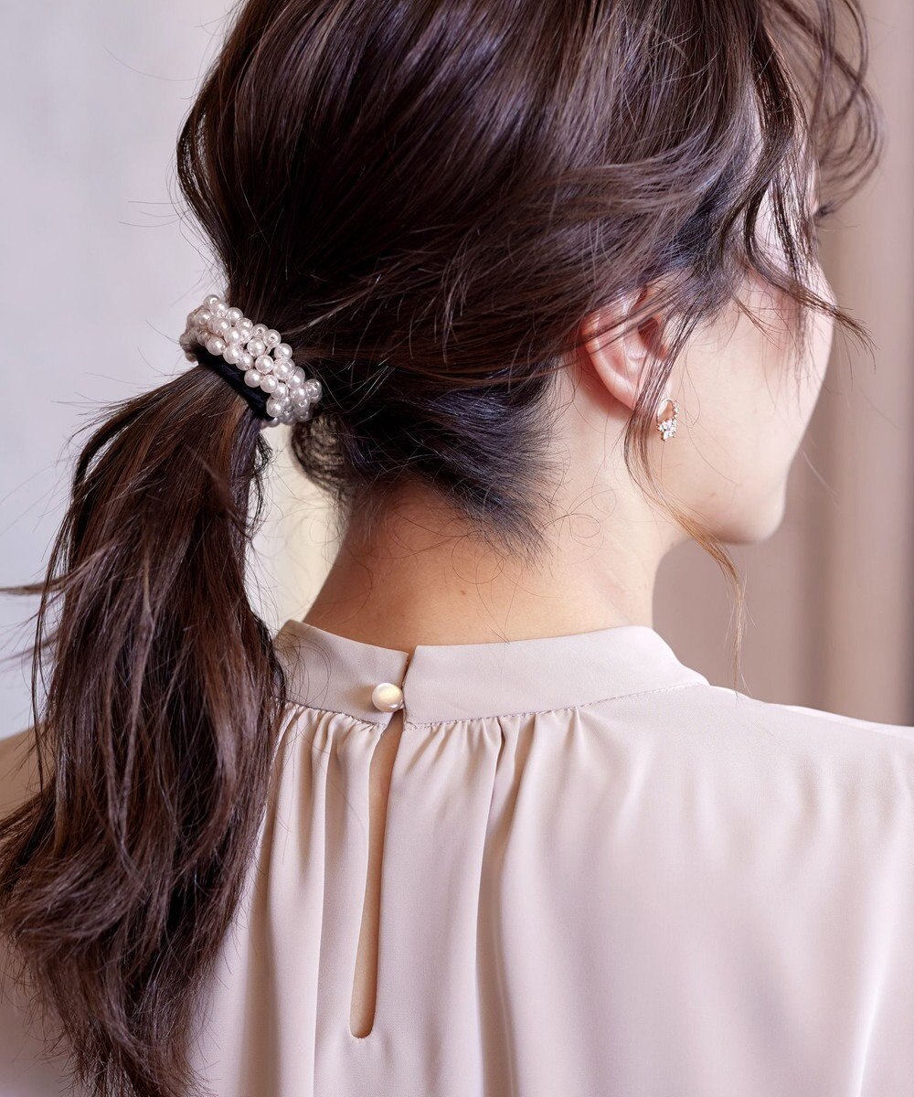 Tiaclasse つぶつぶリッチパールヘアゴム 