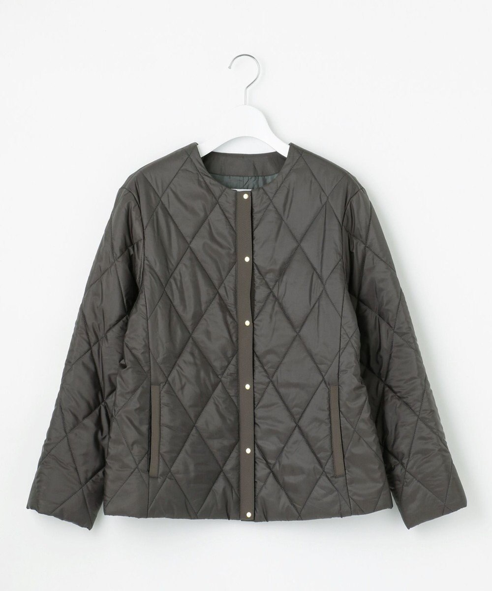 J.PRESS LADIES 高密度タフタ キルティング ショート コート 