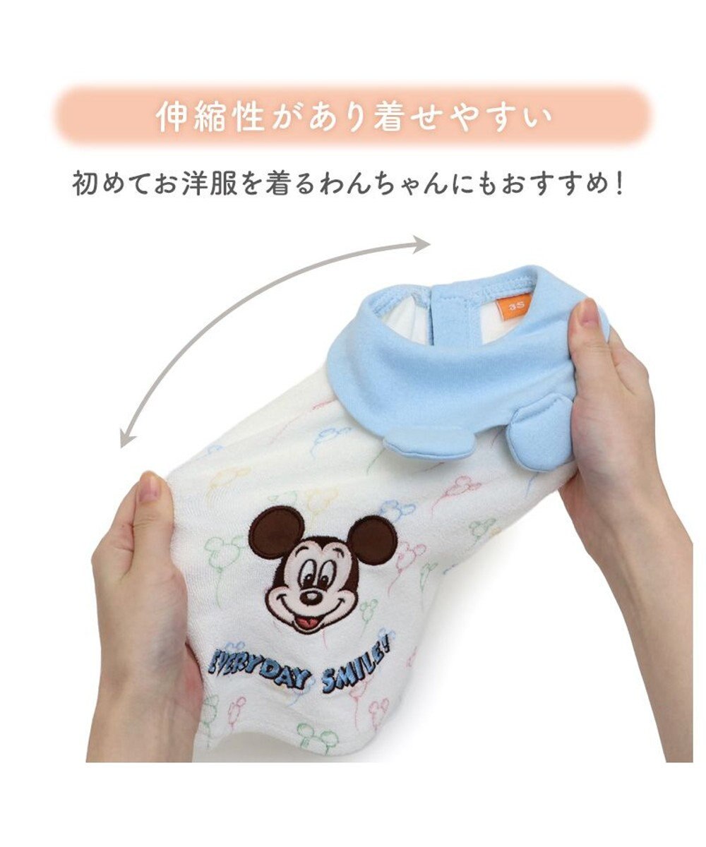 PET PARADISE ディズニー ミッキーマウス サーモキープ Tシャツ 《風船柄》 小型犬 