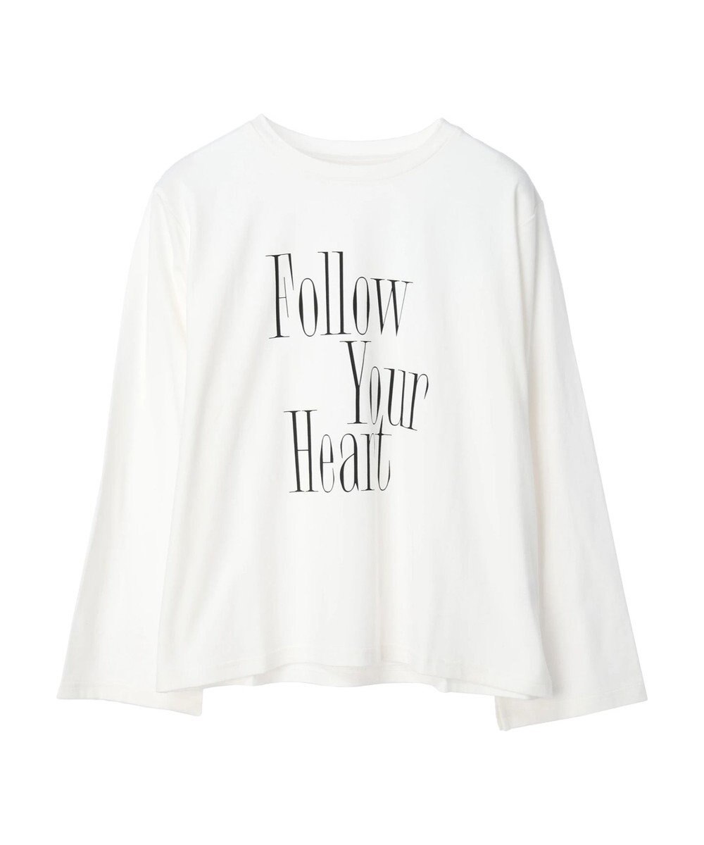 Green Parks ・Ｐｅｔｉｔ　Ｆｌｅｕｒ　ロゴｐｔフレアスリーブロンＴ 