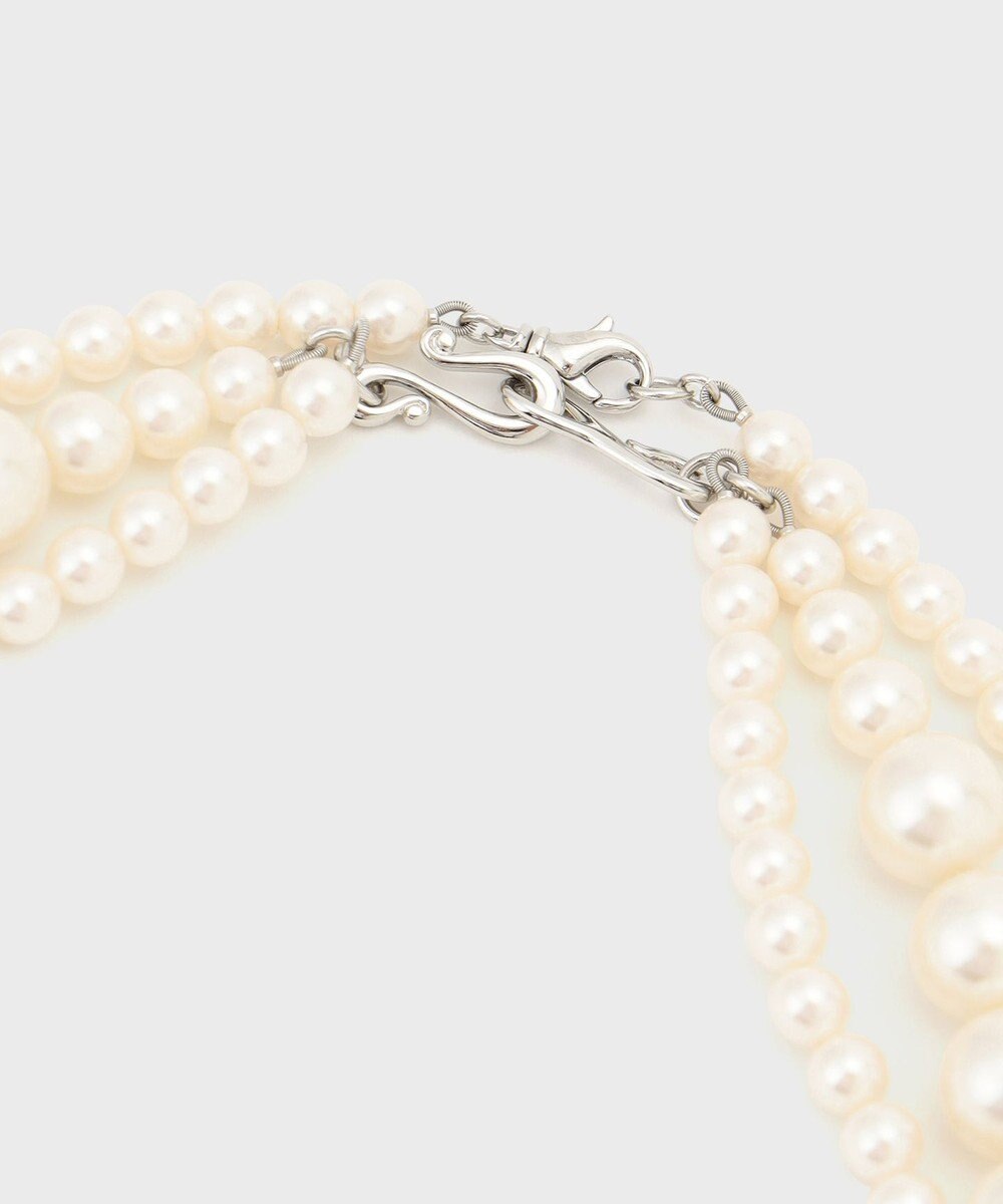 GRACE CONTINENTAL ミックスパールボリュームネックレス 