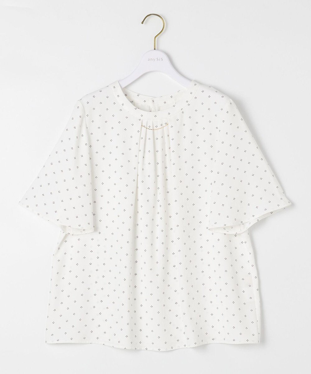 ANY SIS 【洗える】リュクスバーポイント ブラウス 