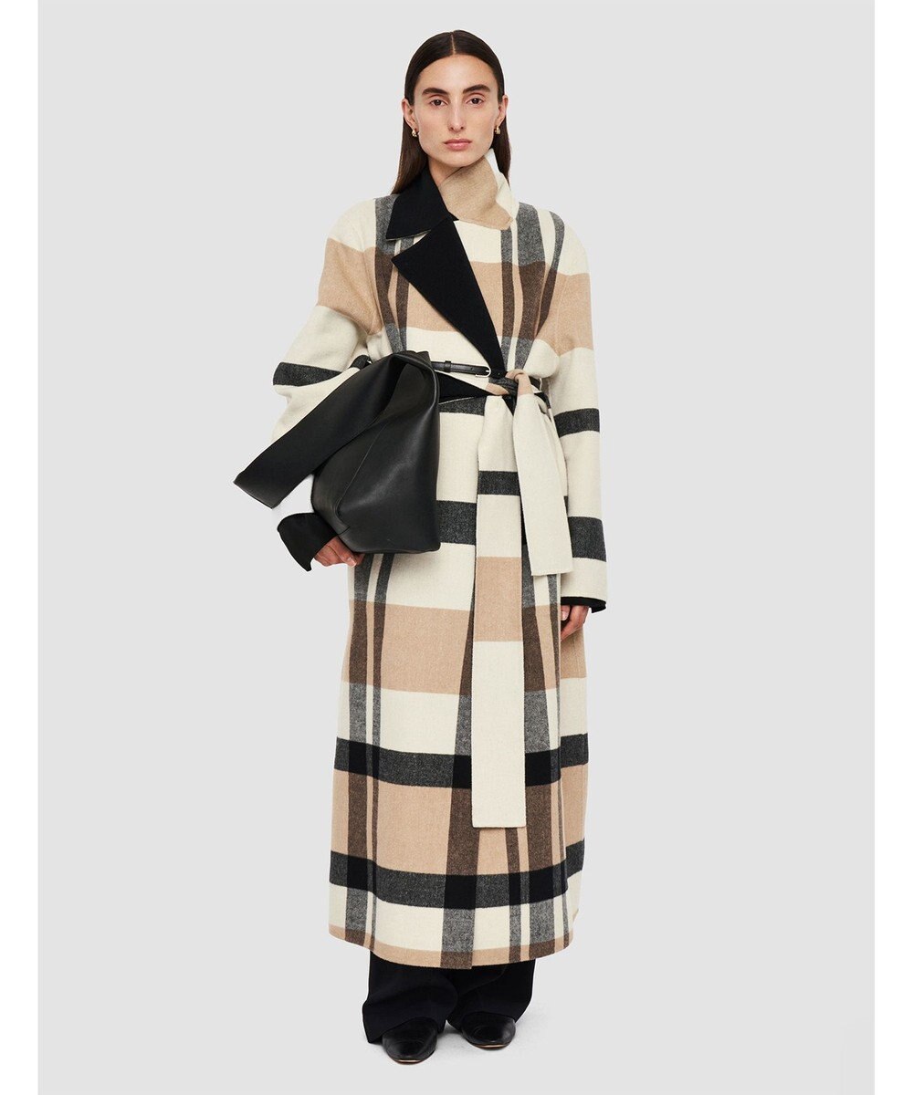 JOSEPH ダブルフェイスリバーシブル-アニメーション　ロングコート 