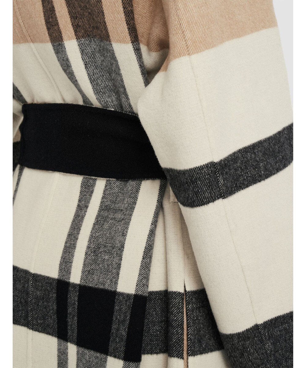 JOSEPH ダブルフェイスリバーシブル-アニメーション　ロングコート 