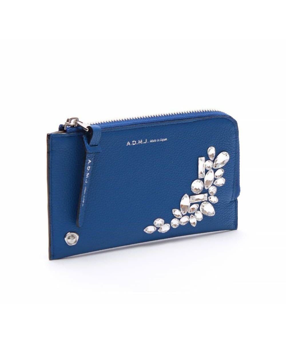 A.D.M.J. 【牛革】モーツァルト/スワロフスキー・クリスタル付オーガナイザーパース 