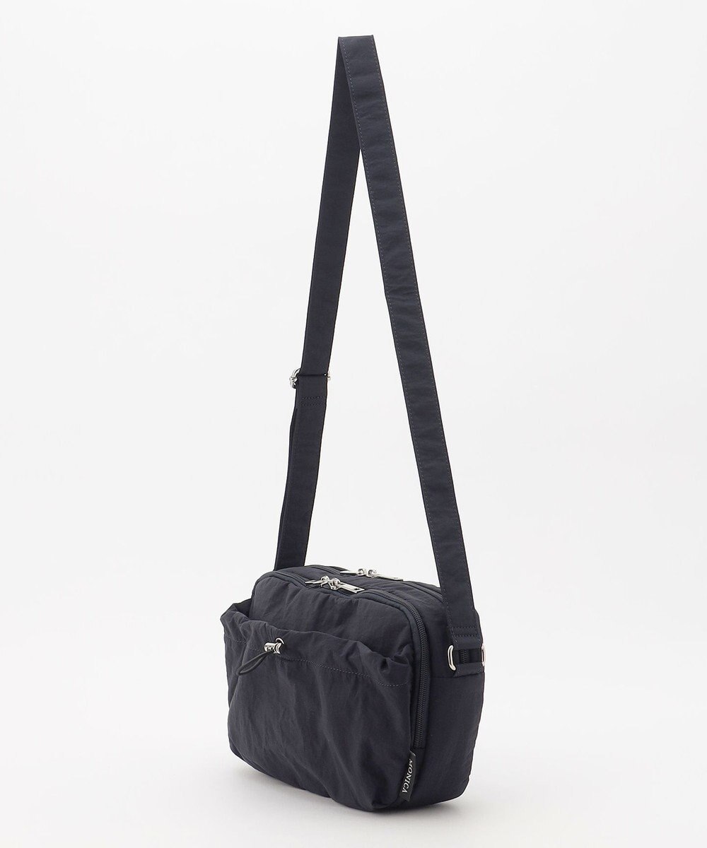 LA BAGAGERIE 【MONICA】クリンクルナイロン　ドロストショルダーバッグ 