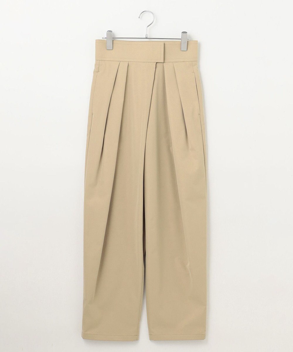 #Newans ２タックコクーンワイドパンツ 