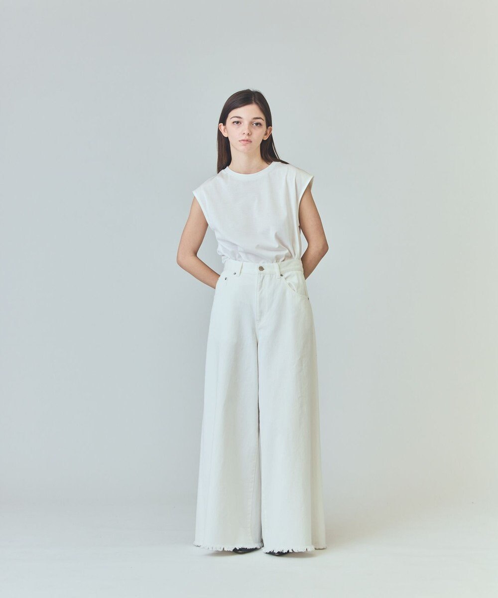 GRACE CONTINENTAL バギーデニムパンツ 