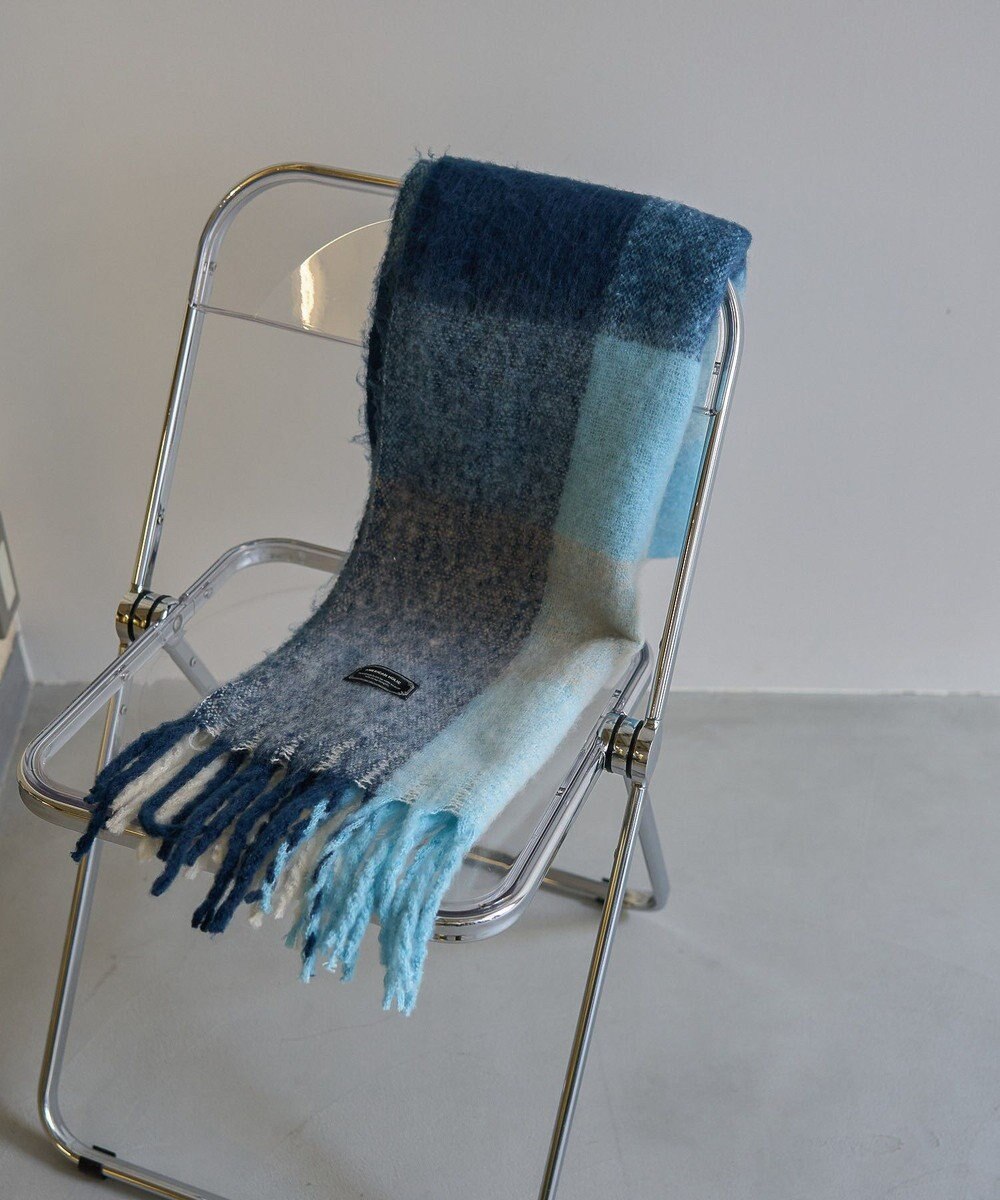 AMERICAN HOLIC シャギーチェックＢＩＧマフラー 