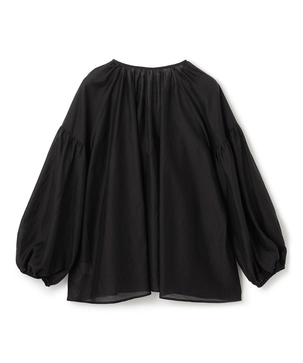 UNFILO シアーギャザーブラウス 