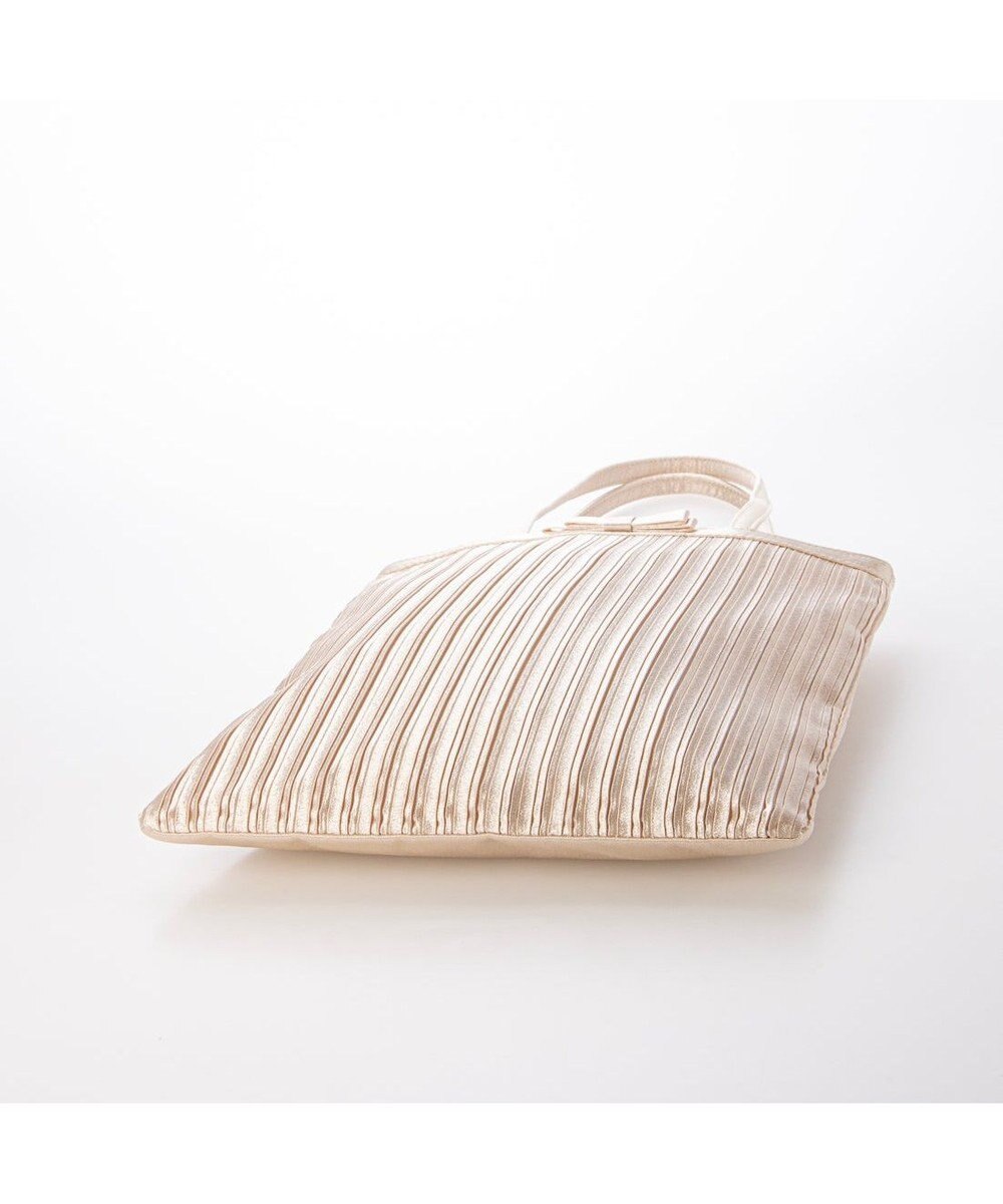 UNBILLION カシュカシュ cachecache / サテンプリーツサブバッグ 