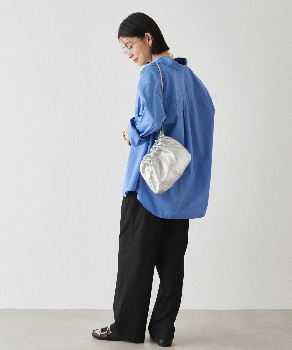 russet レザー巾着4WAYショルダーバッグ(CE-1454) 