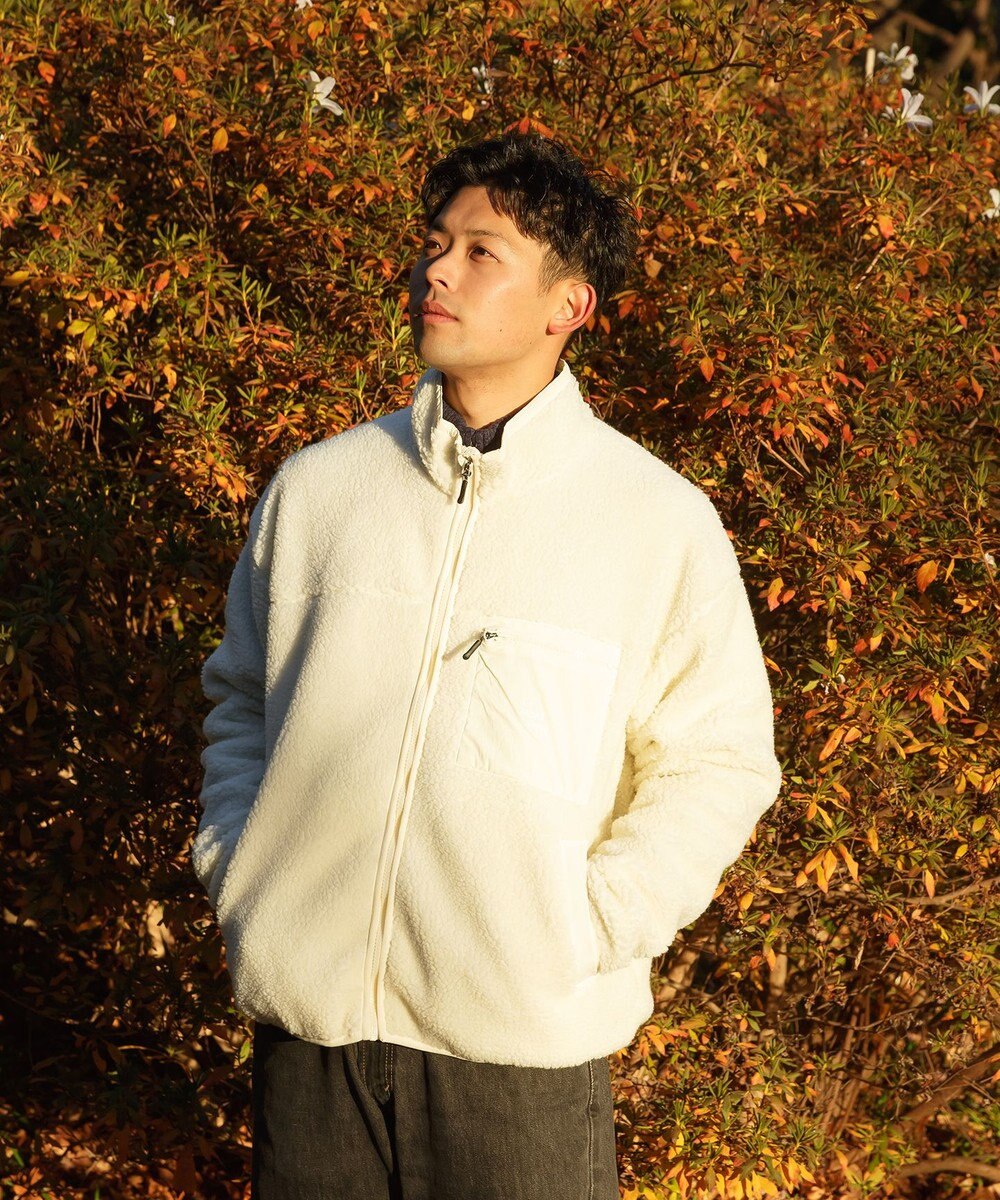 SHARE PARK MENS 【UNISEX】ボアフリースジャケット（L・XLサイズ） 