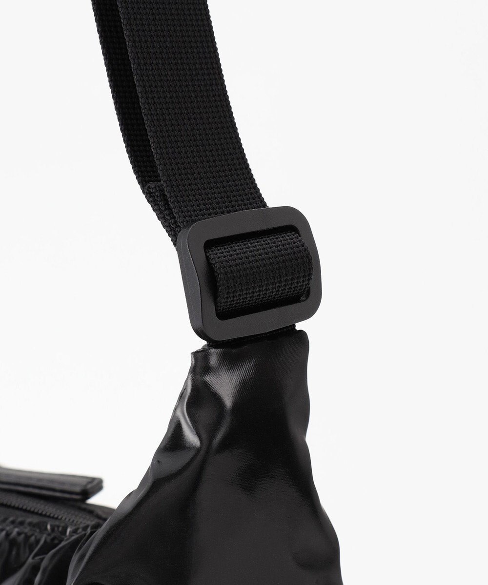 LA BAGAGERIE メタリックドロストポケット　ミニショルダーバッグ 