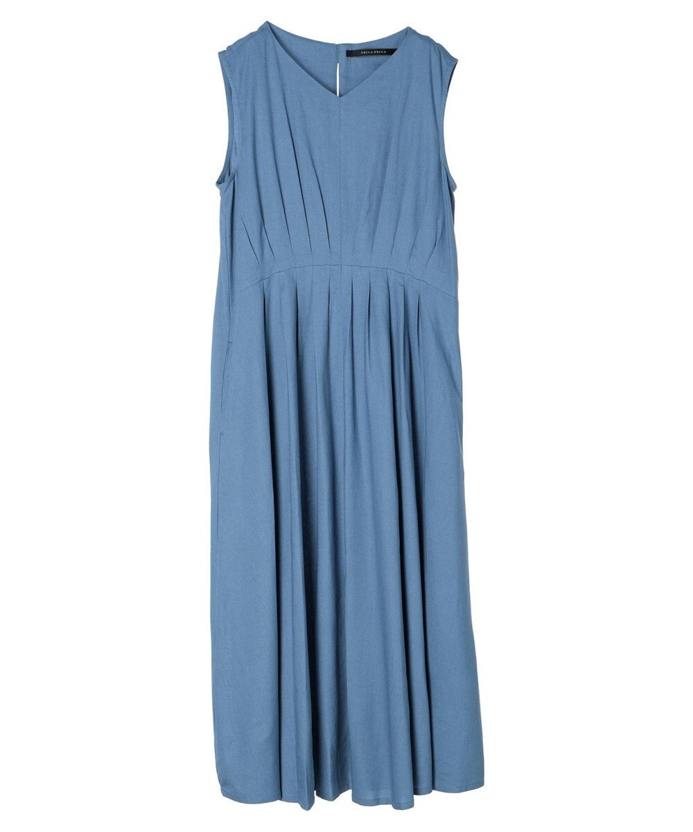 レーヨン麻タックワンピース / YECCA VECCA | ファッション通販 【公式  