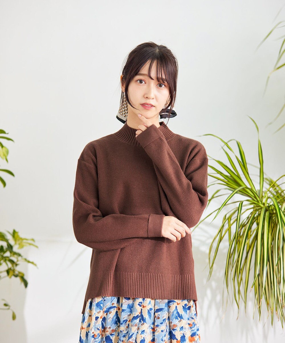 Tiaclasse 【SET UP】幅広いアイテムと相性抜群のニットトップスと女性らしさ溢れるスカートセット 