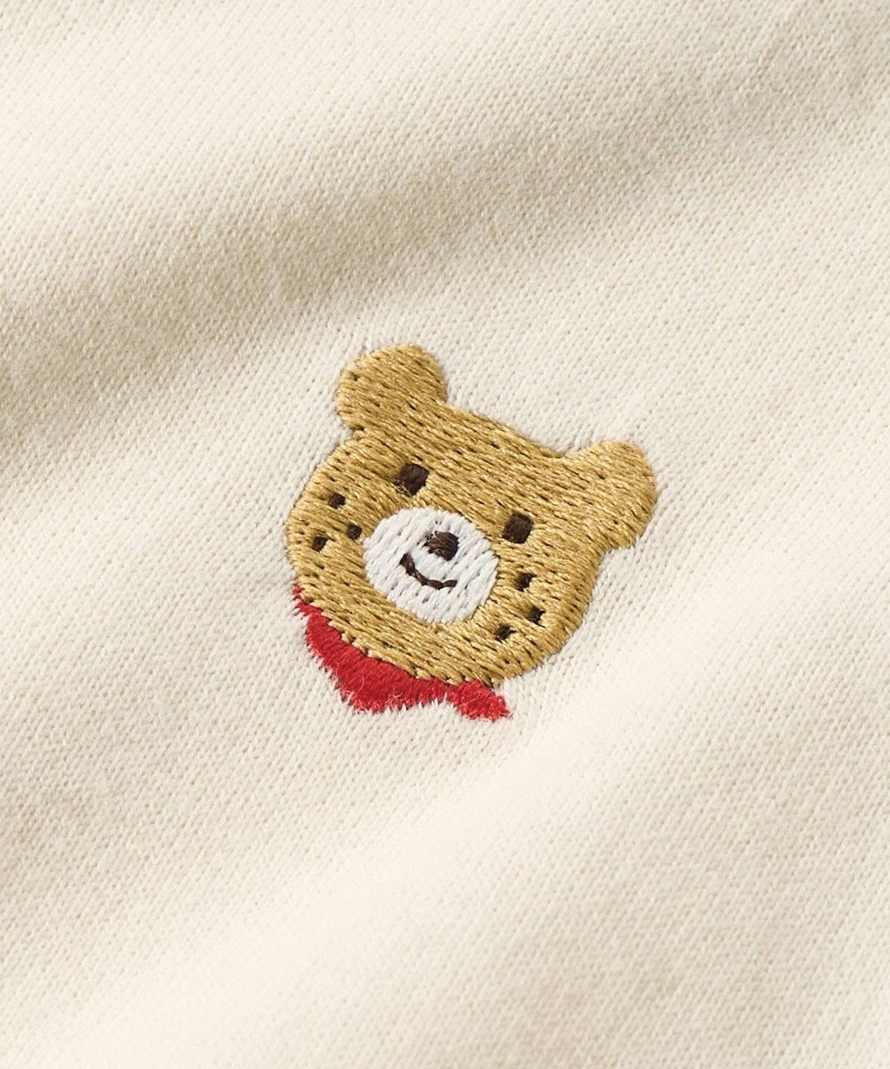 MIKI HOUSE HOT BISCUITS 【70-80cm】【Everyday Series】ワンポイント 半袖ボディシャツ 