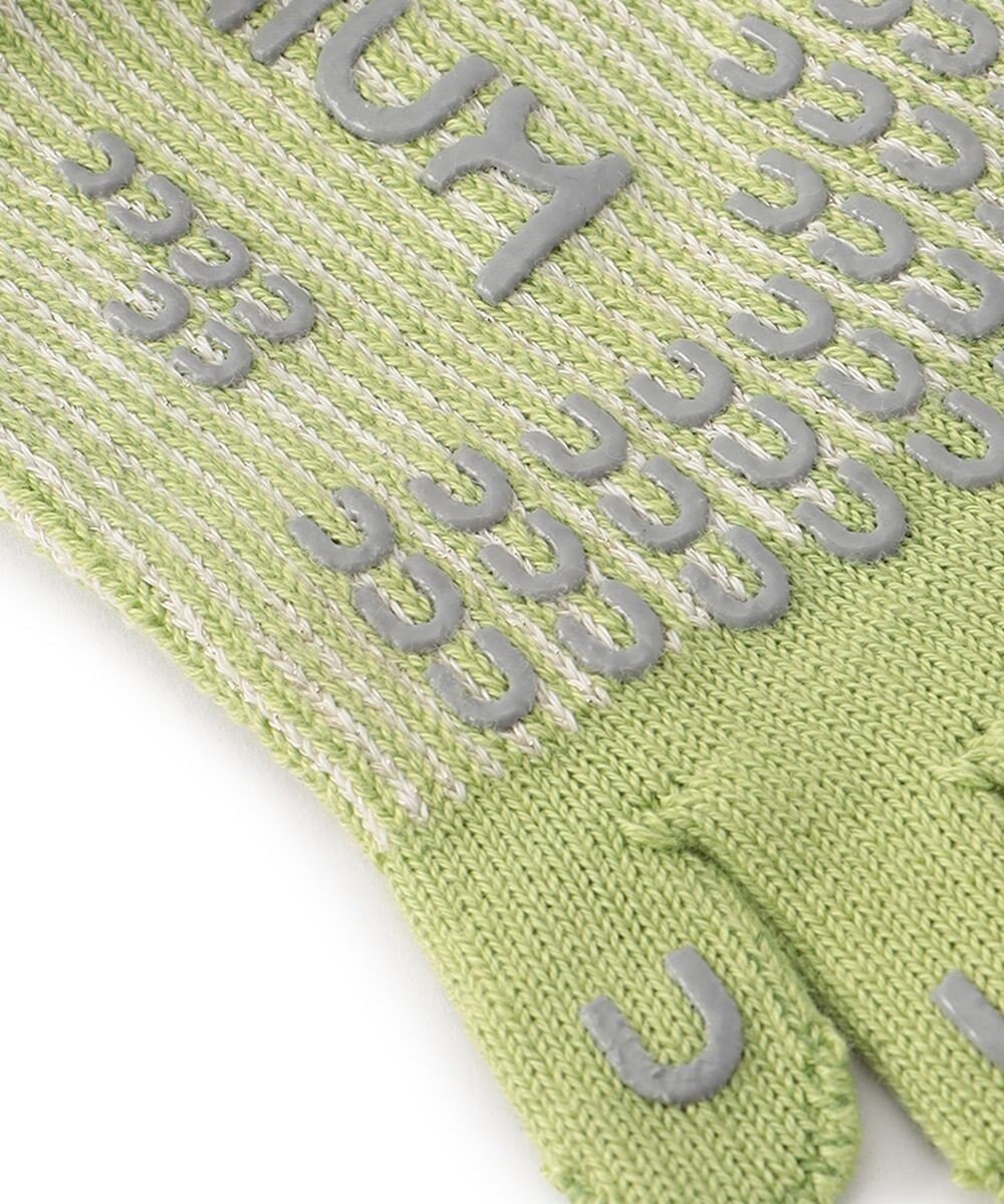 Chacott 140203 ラメストライプカバー　５本指ソックス 