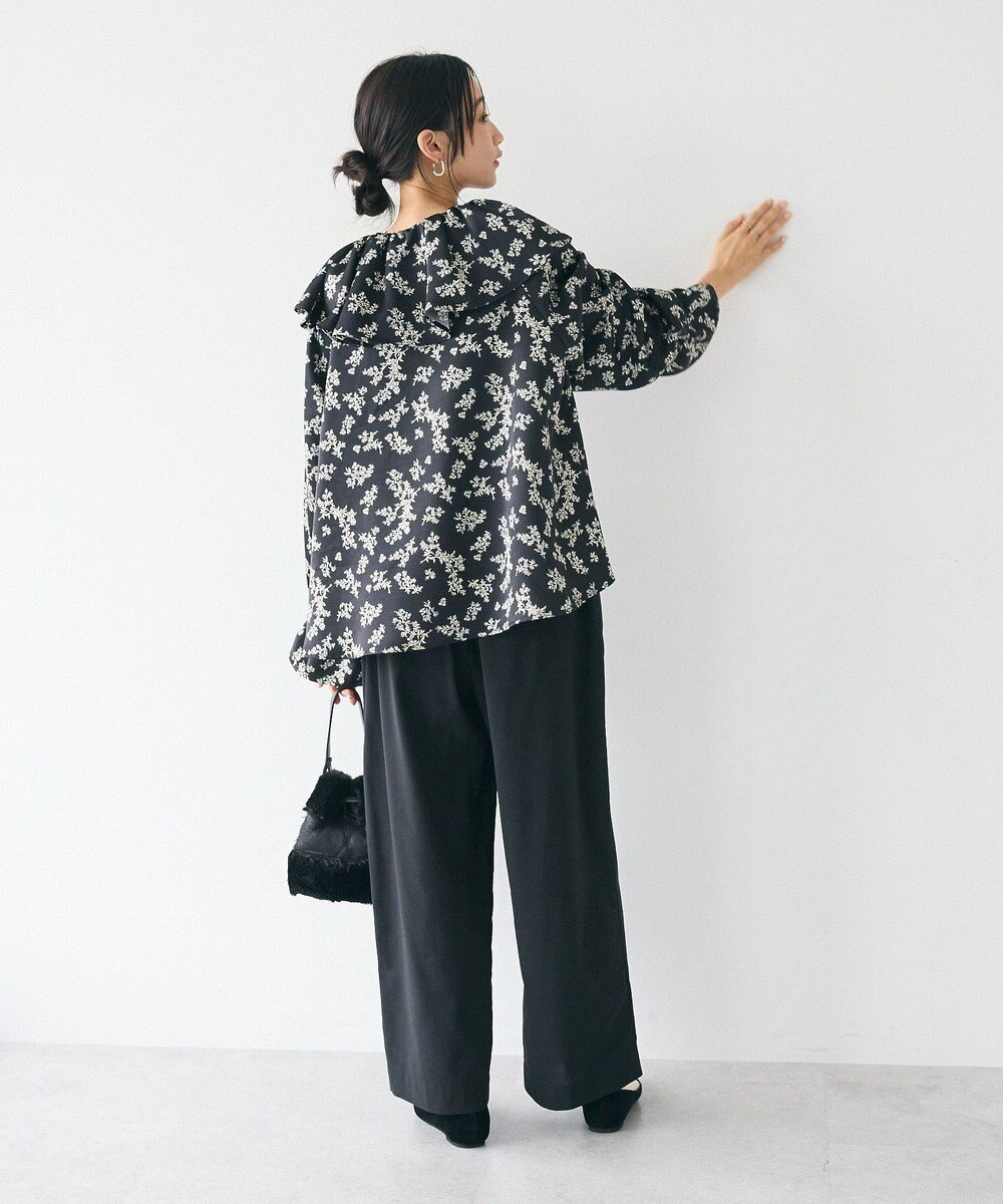 CRAFT STANDARD BOUTIQUE フリル衿ブラウス 