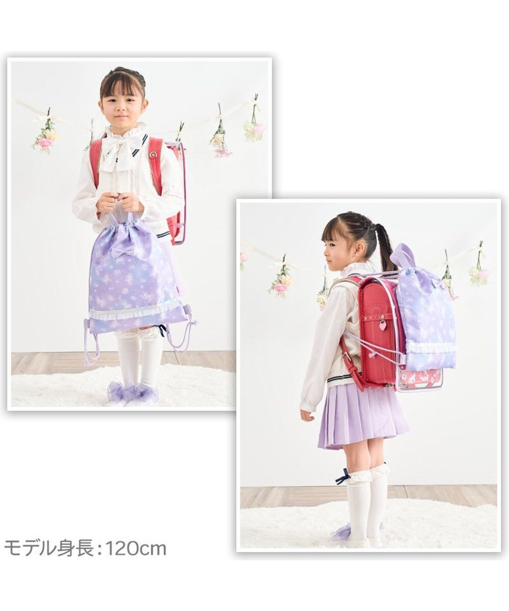 Mother garden マザーガーデン ユニコーン お着替え巾着リュック 《フラワー柄》 