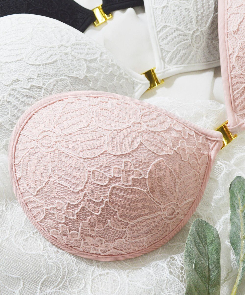 BRADELIS New York 【NuBra / ナチュラルタイプ】ヌーブラ・エアーライト ロゼ シャルム  蒸れにくい バックレス コレクション デザインヌーブラ 正規品 