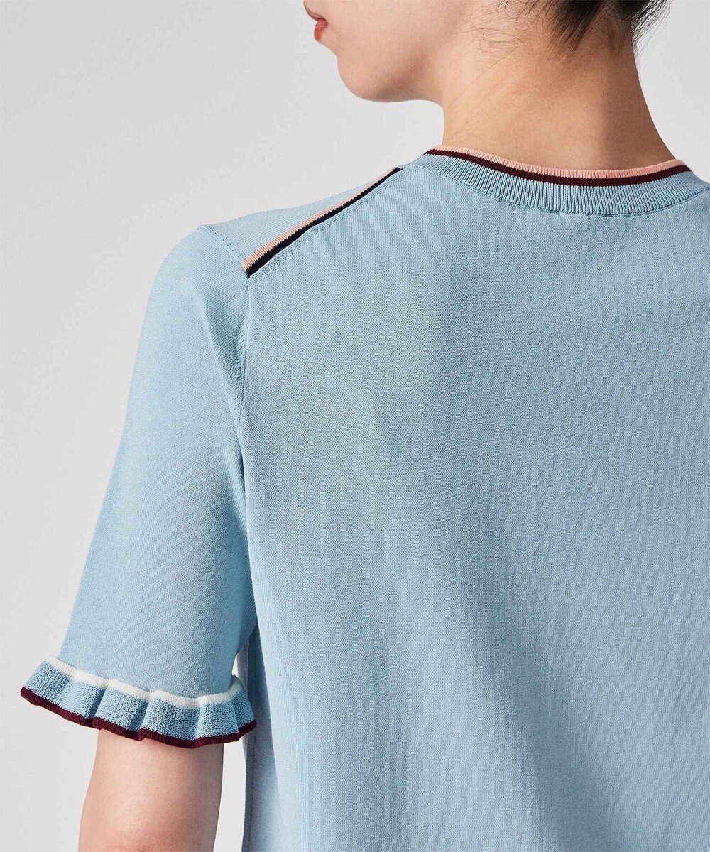 Paul Smith 【洗える】フレアスリーブ 半袖ニット 