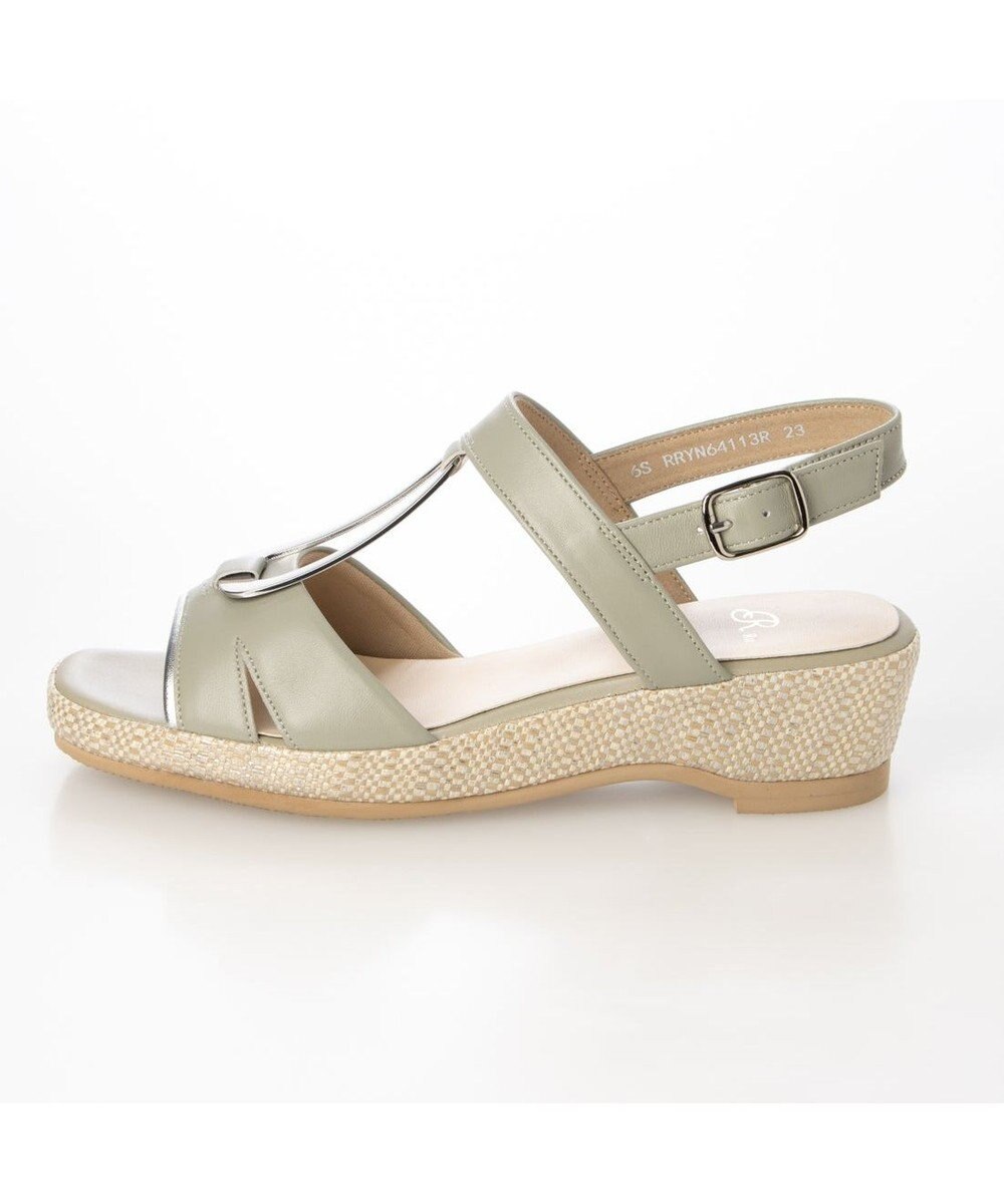 Riz raffinee <Riz raffinee>【3E】ウエッジソールサンダル 