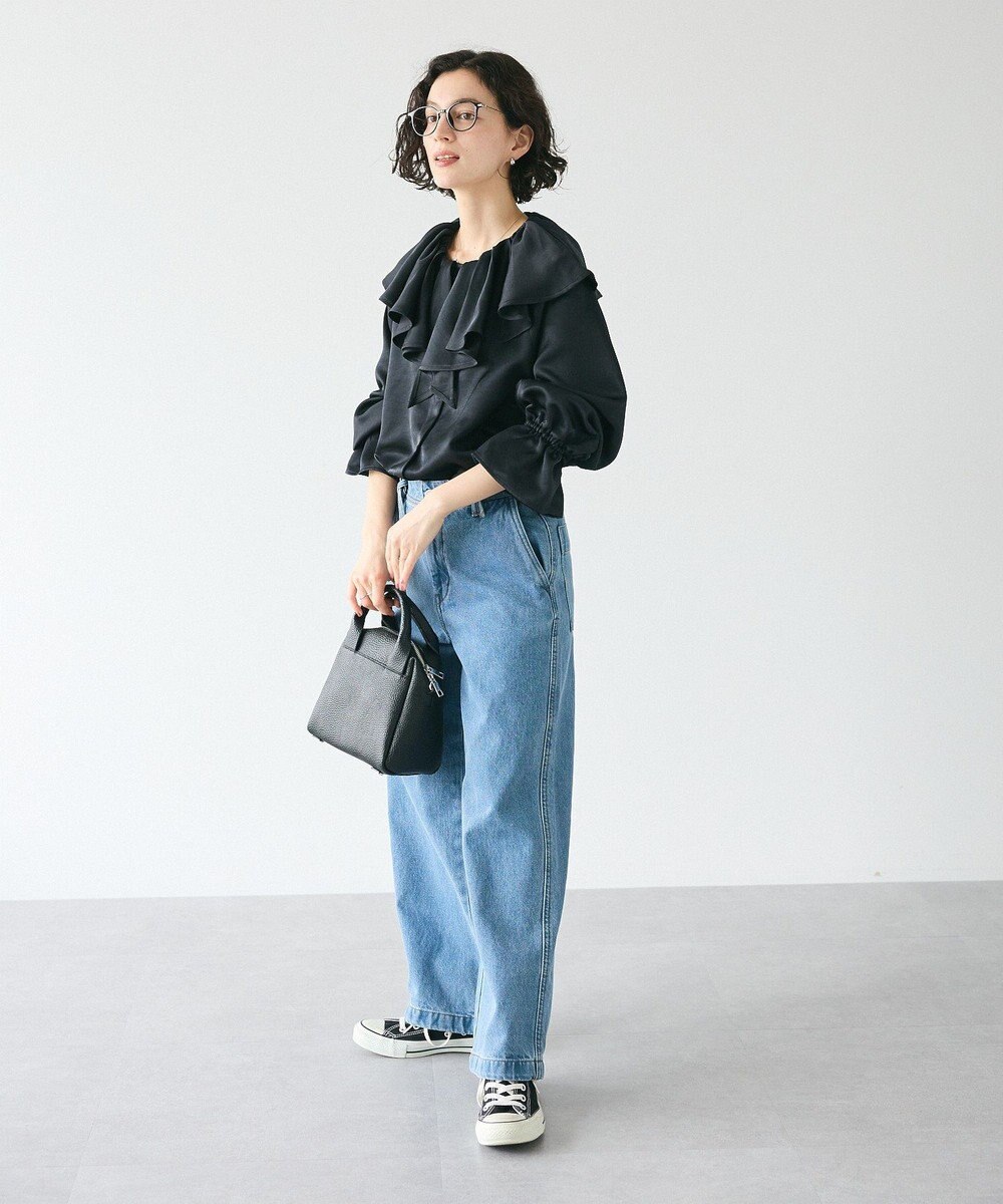 CRAFT STANDARD BOUTIQUE フリル衿ブラウス 