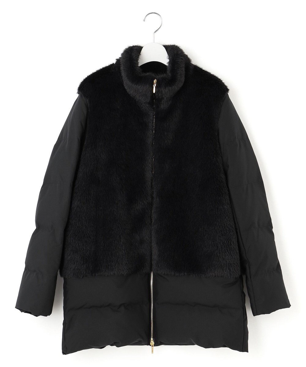 23区 ECOPEL エコファーコンビ ダウンコート 