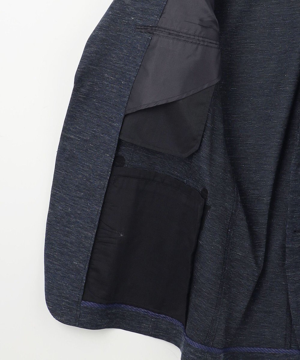 JOSEPH ABBOUD 【清涼感/軽量】リネンTOPピケ ジャケット 