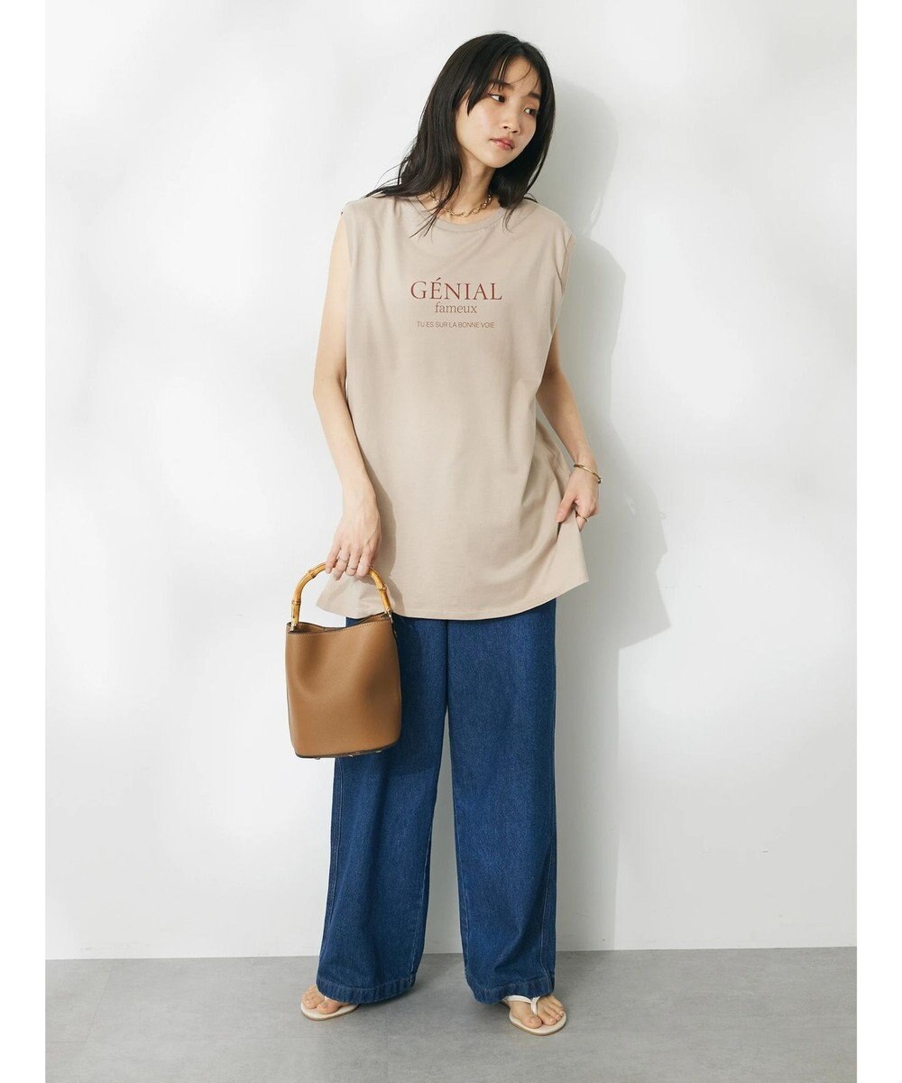 CRAFT STANDARD BOUTIQUE ＧＥＮＩＡＬ　プリントタンクトップ 