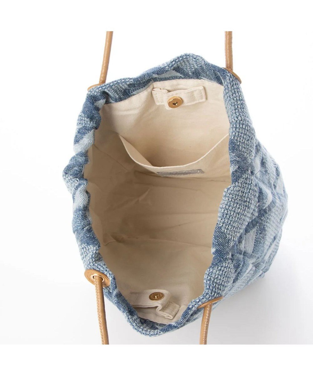 UNBILLION cachecache 加工デニムトートバッグ 