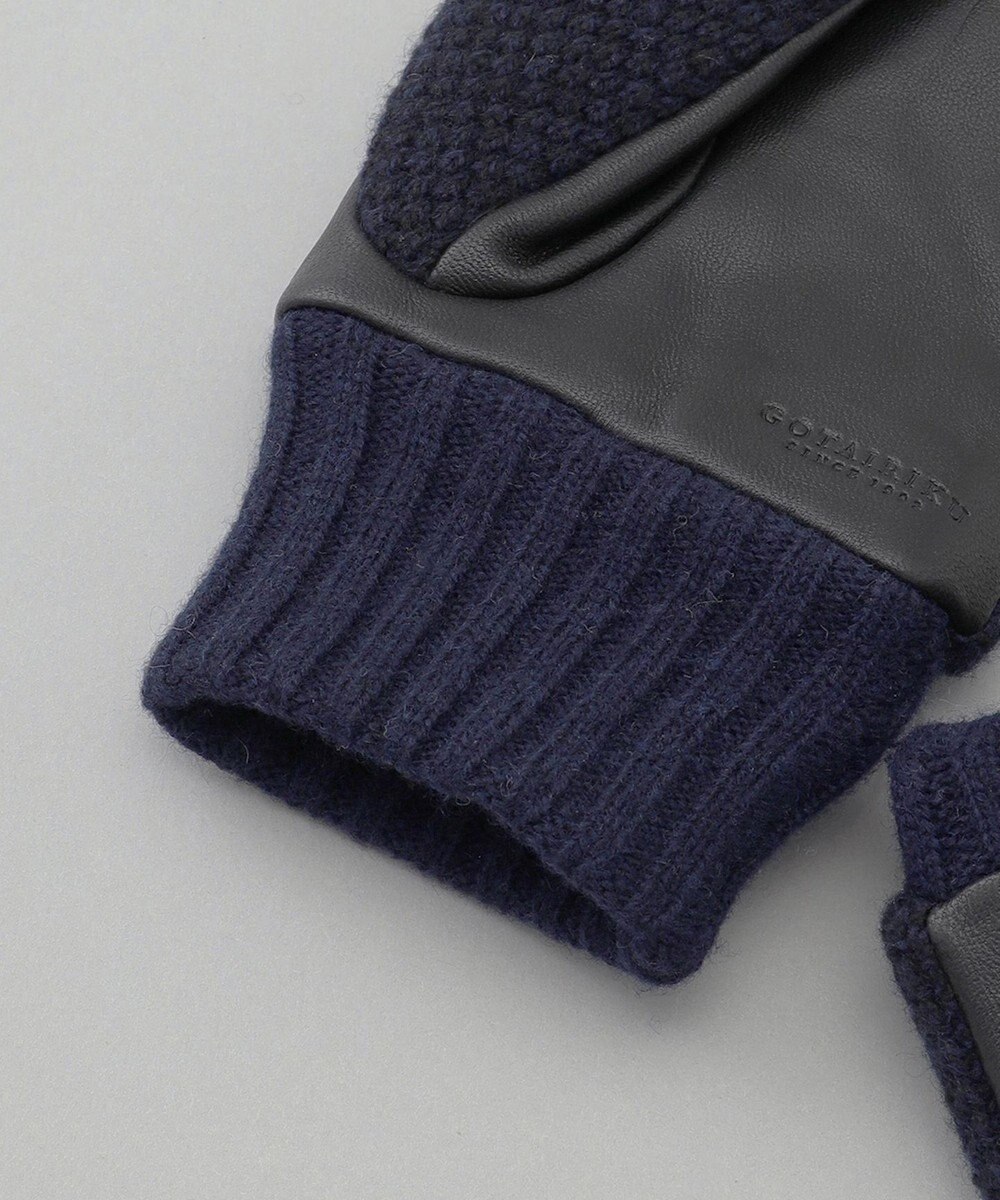 GOTAIRIKU 【スマホ対応】鹿の子ニット グローブ 