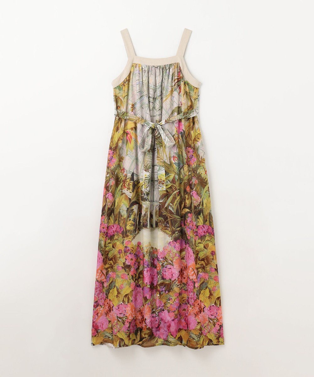 GRACE CONTINENTAL ジャルダンプリントマキシ 