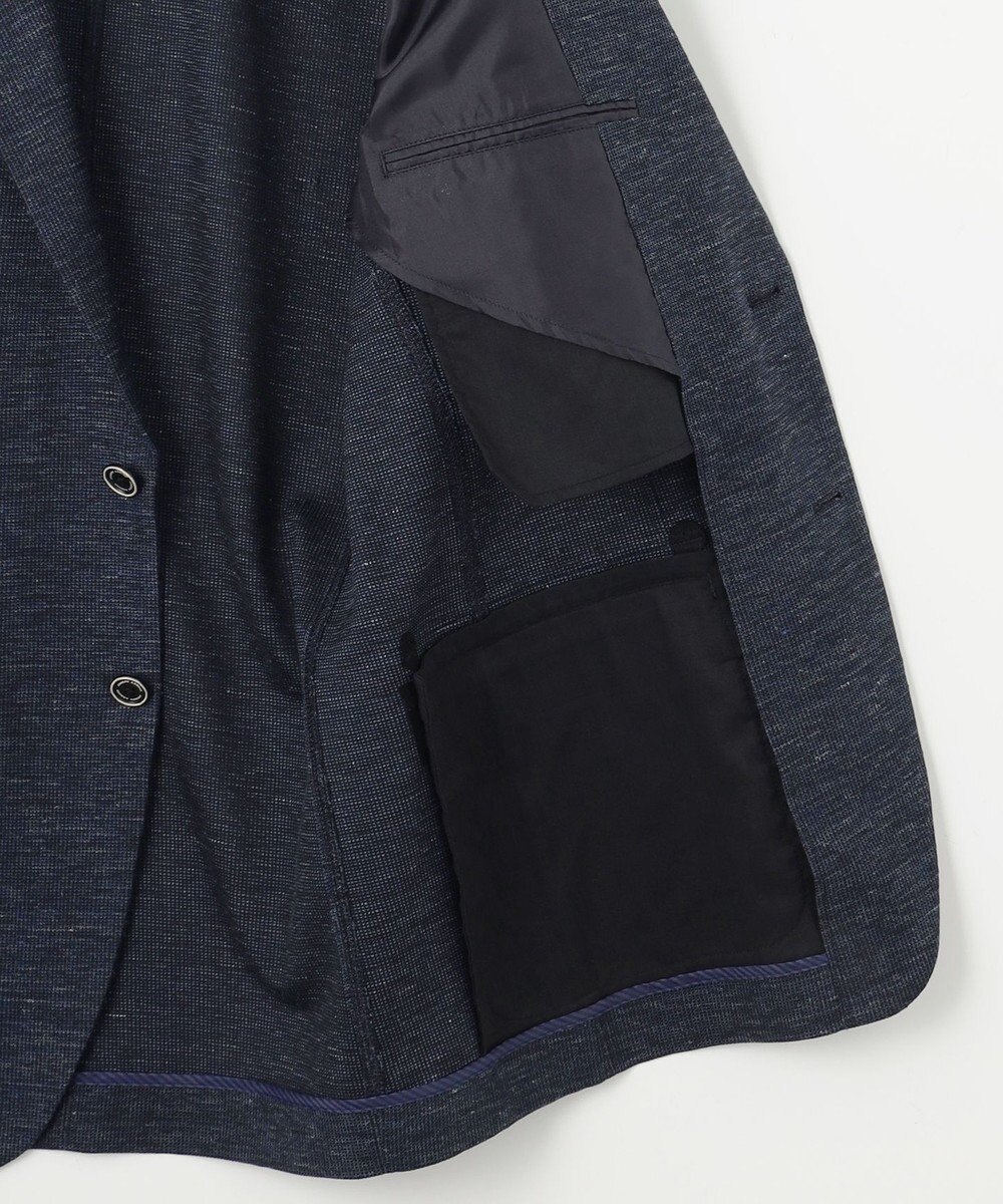 JOSEPH ABBOUD 【清涼感/軽量】リネンTOPピケ ジャケット 