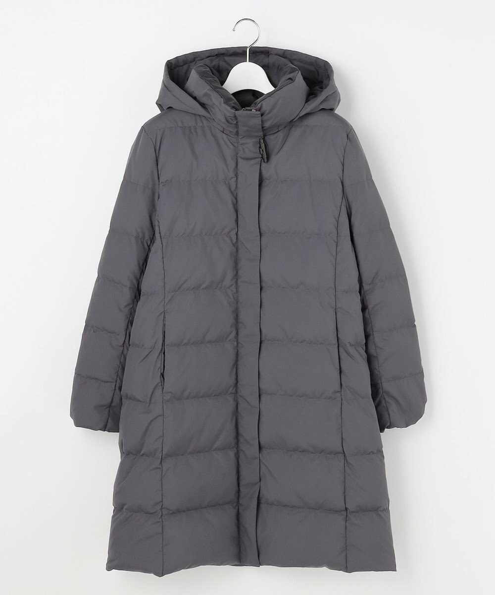J.PRESS LADIES 【洗える・2way】タフタダウン ロング丈 コート 