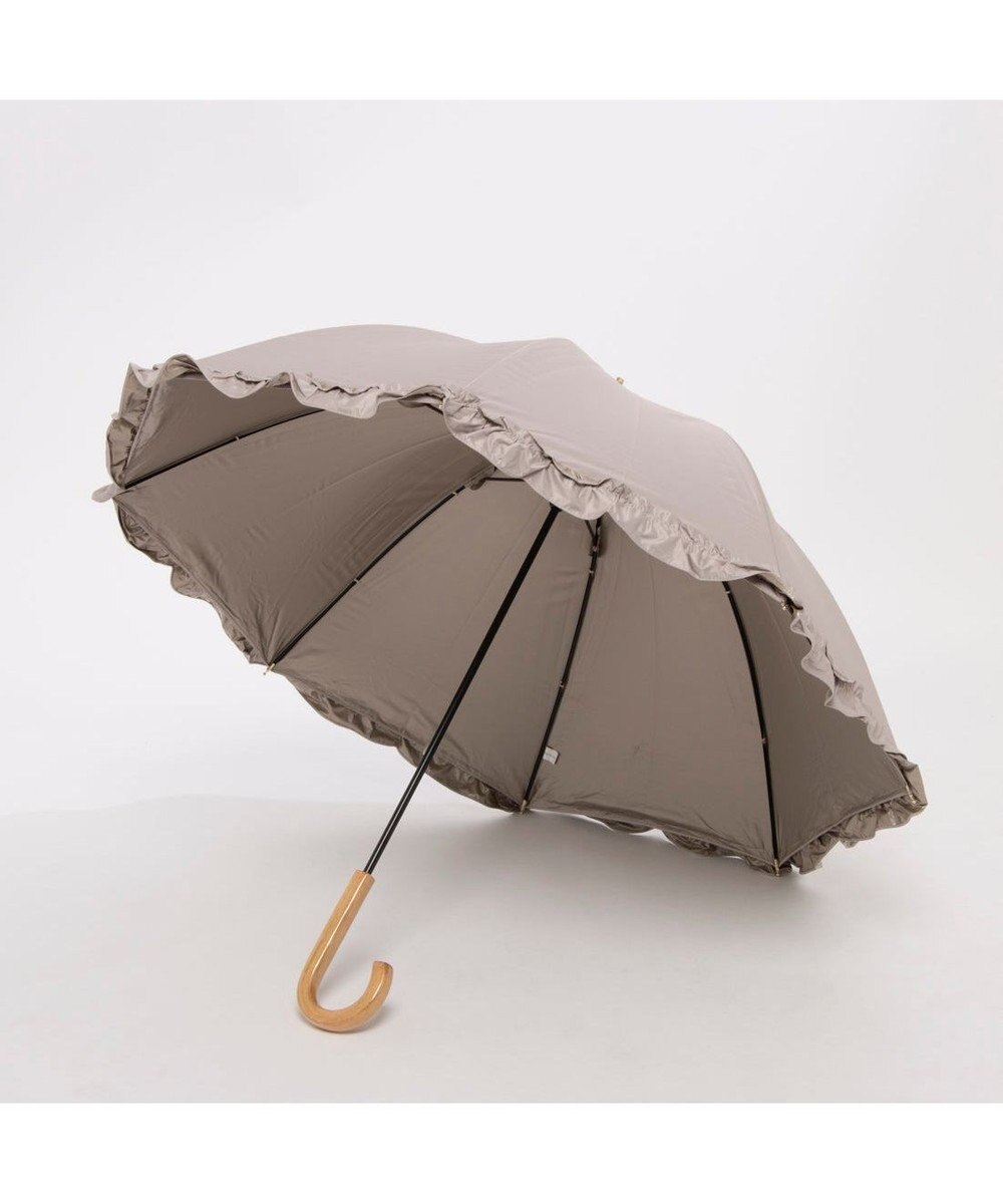 UNBILLION カシュネ cachenez / 【晴雨兼用】【日傘】 UV カット率99％以上 PUビッグフリルショートパラソル 