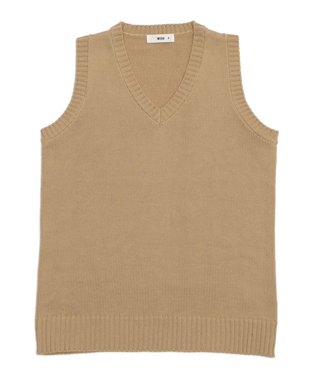 WEGO 【SCHOOLITEM】ベーシックニットベスト 