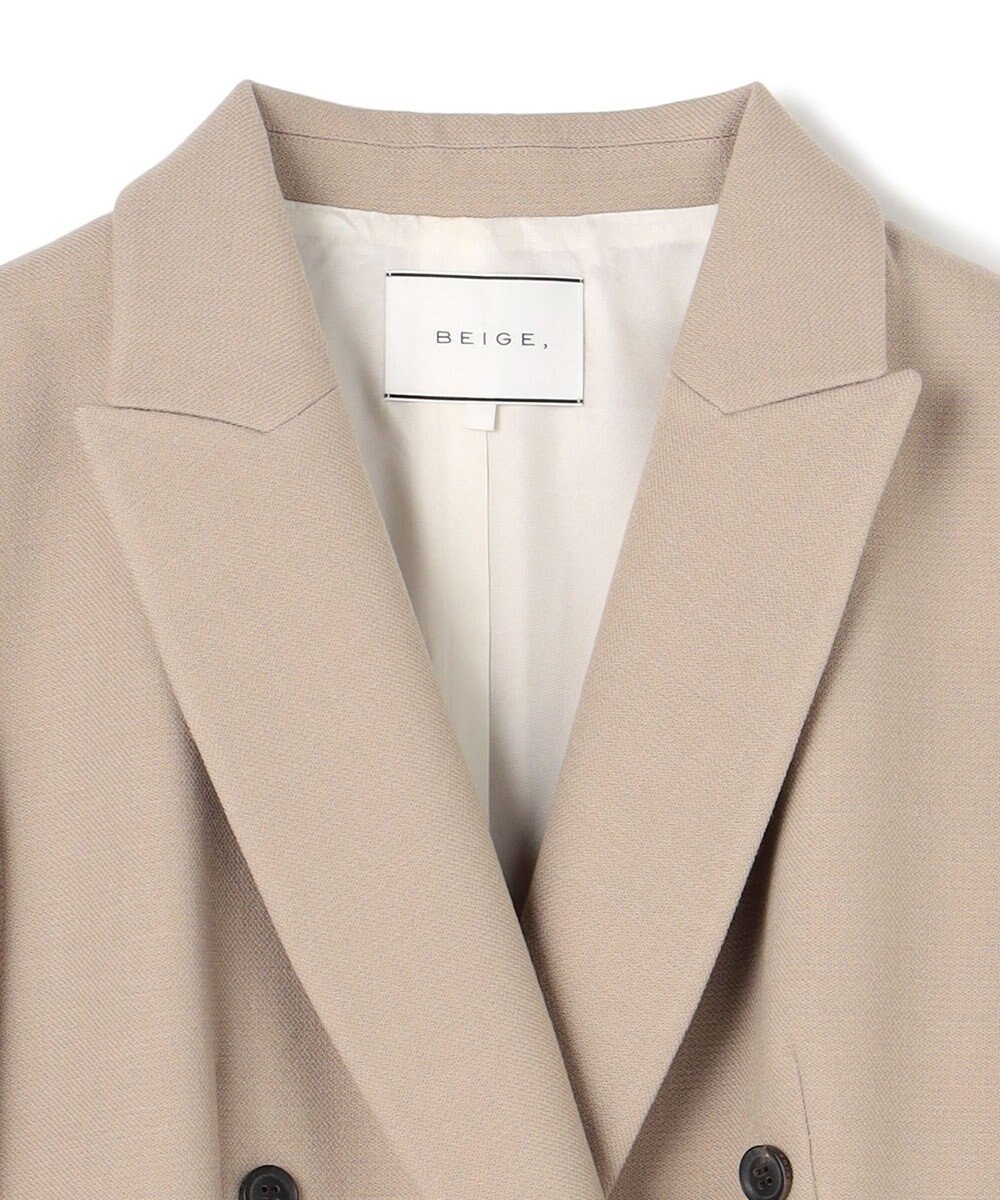BEIGE， 【VERY NaVY12月号掲載】BUNNELL / ウールダブルブレストジャケット 