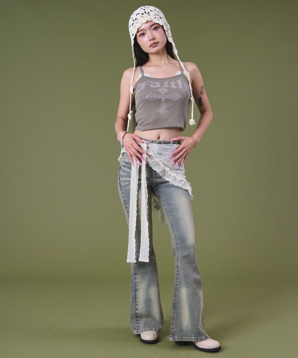 WEGO ブラストフレアデニム 