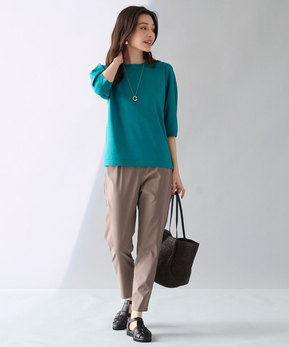 ANY L 【ウエストゴム/ストレッチ】大人の７daysデイリーパンツ 