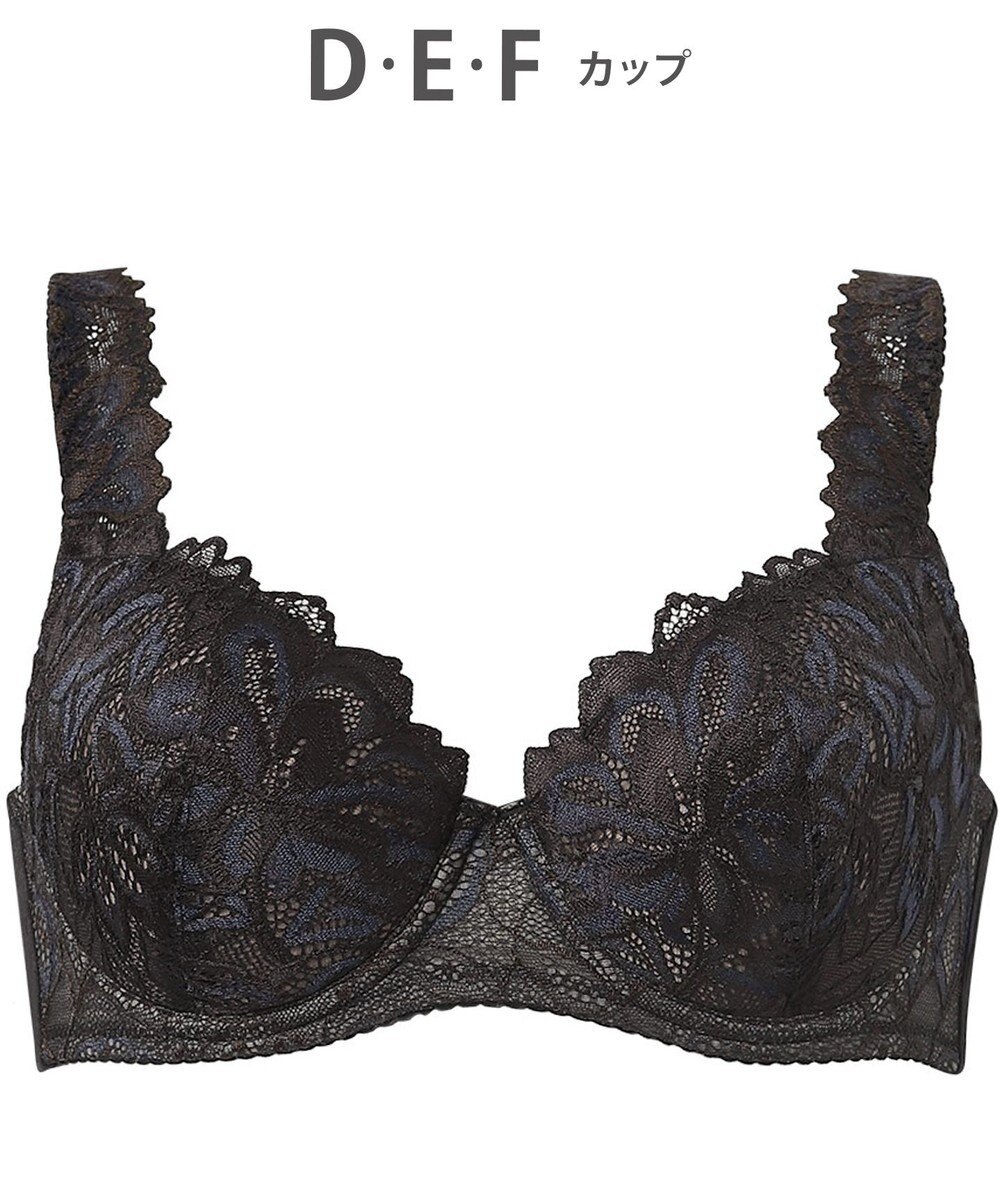 Wing ブラジャー Wing Lesiage 包みこむようなフィット感 安定感のあるつけごこち 肩にくいこみにくい ブラ PB3010 ウイング／ワコール 