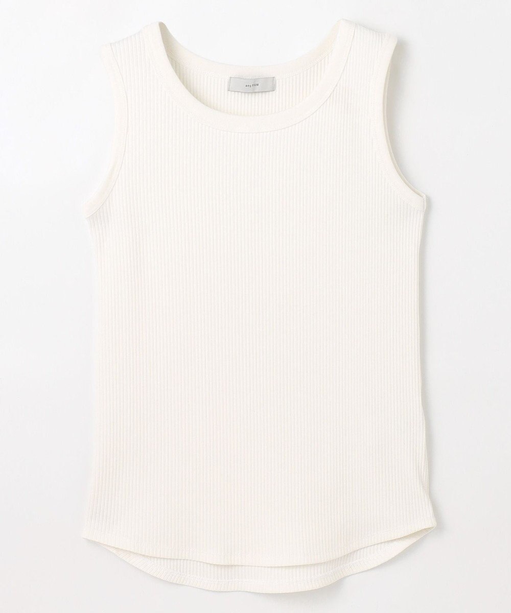 ANY L 【新色追加】ラウンドタンクトップ 