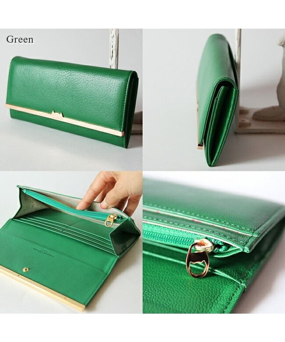 tsumori chisato CARRY プットオンネコ　長財布　かぶせ 