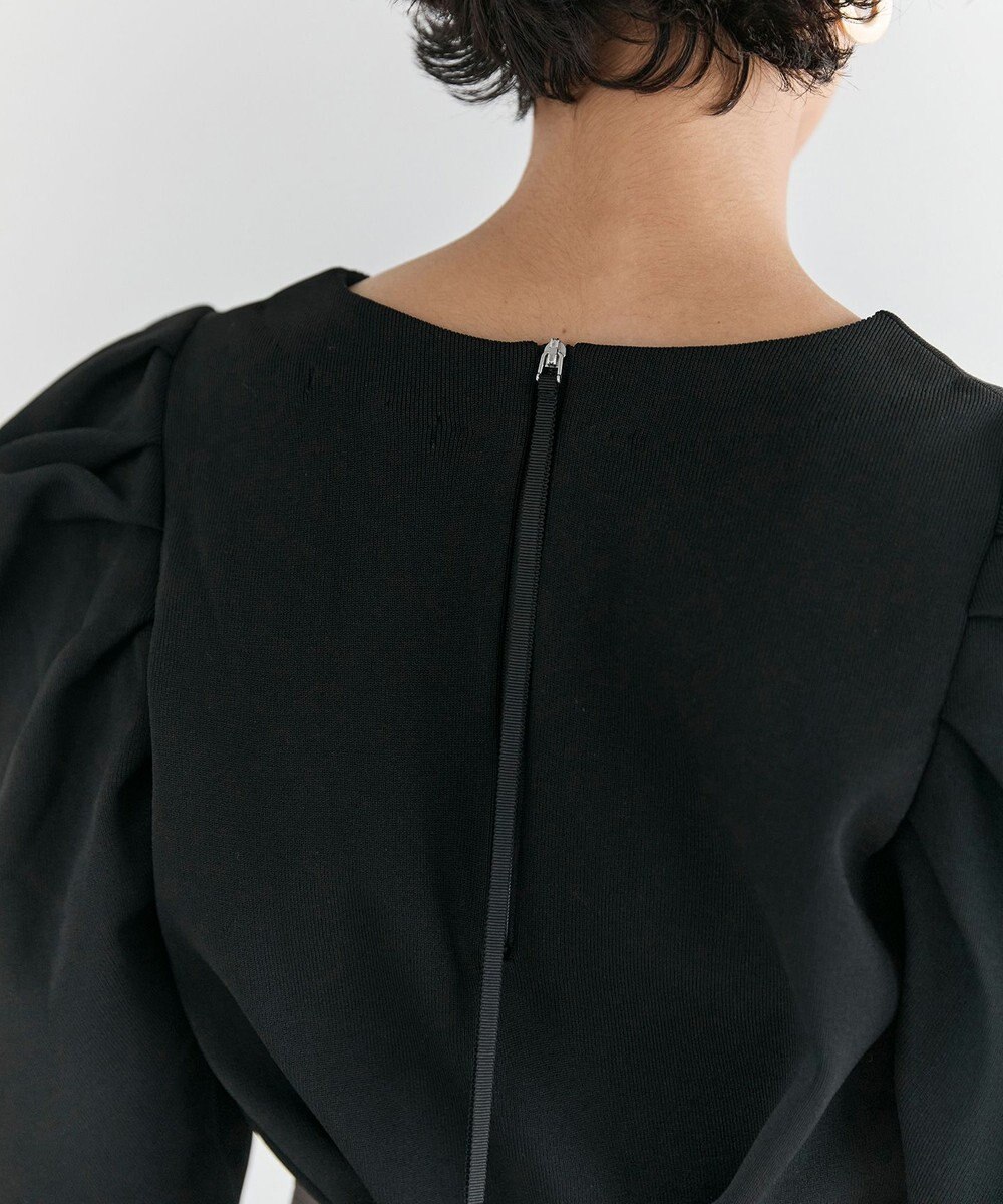 #Newans 【セレモニーにも】パフスリーブニット 