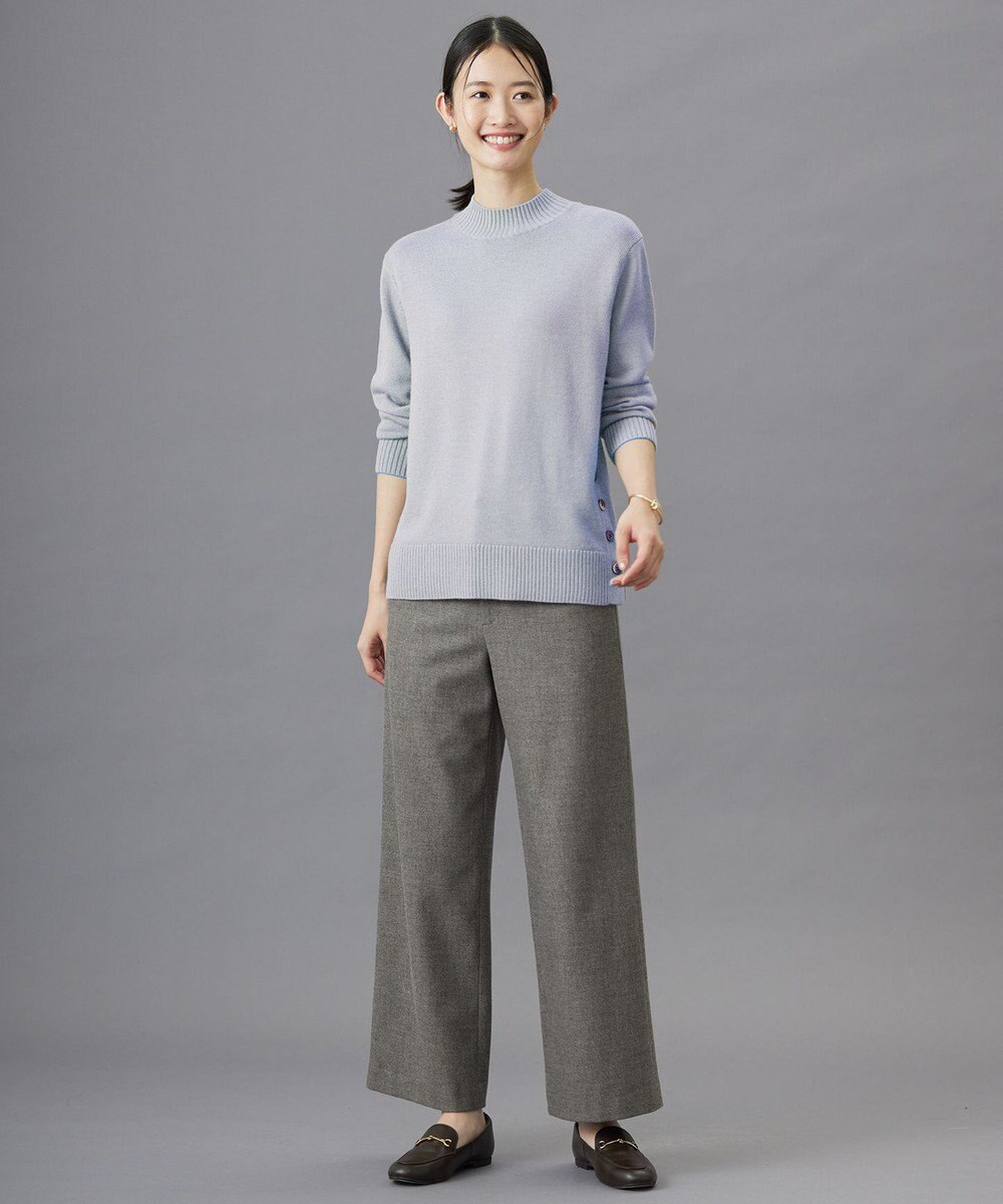 J.PRESS LADIES 【WEB限定カラーあり・洗える】CLEAR WOOL BLEND ニット 