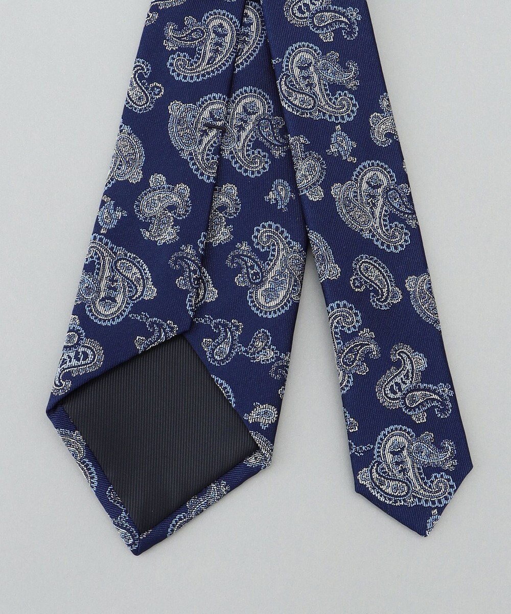 GOTAIRIKU 日本縫製/オリジナル柄【Fermo Fossati】ネクタイ_ペイズリー 