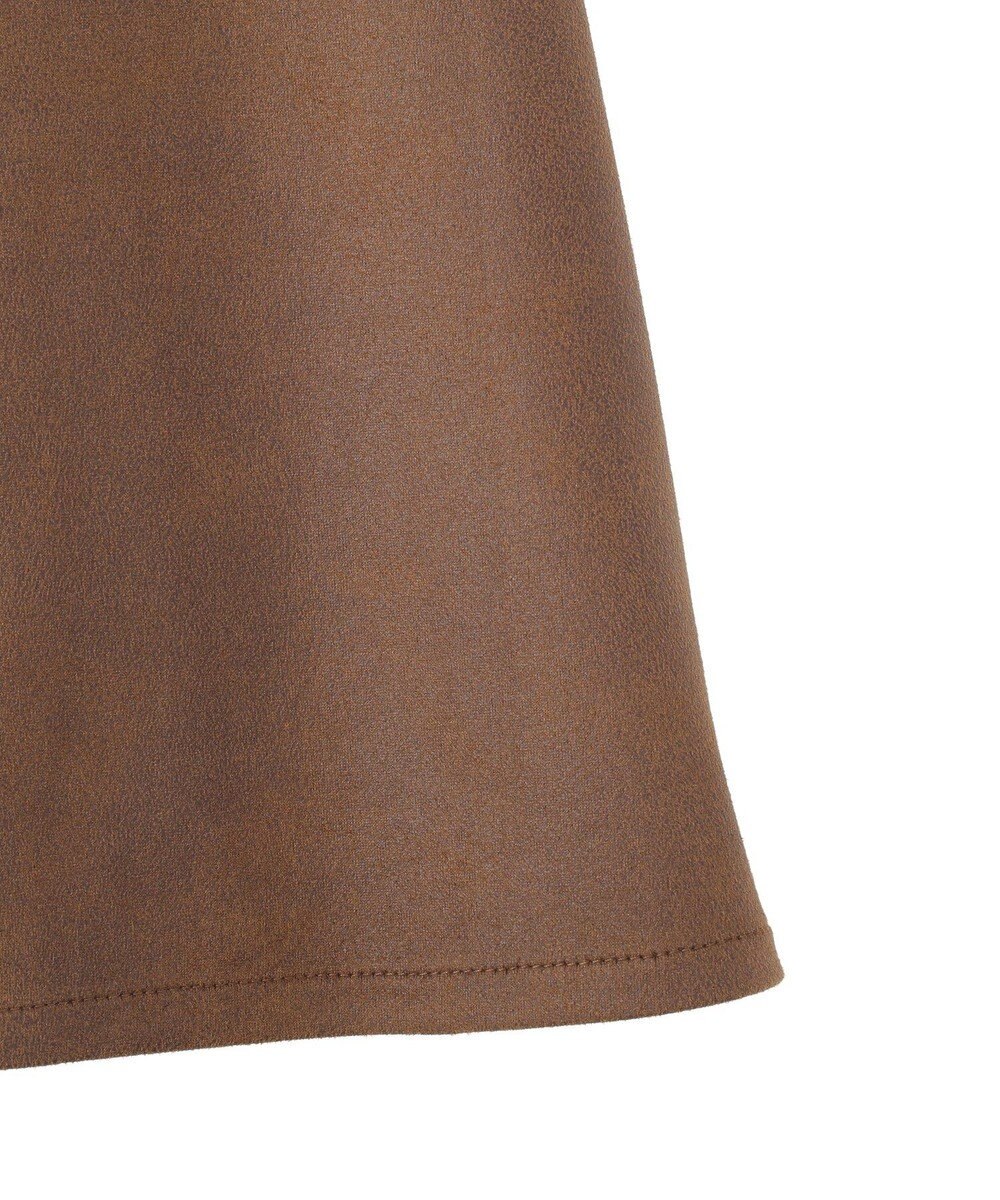 earth music&ecology フェイクレザーマーメイドスカート 