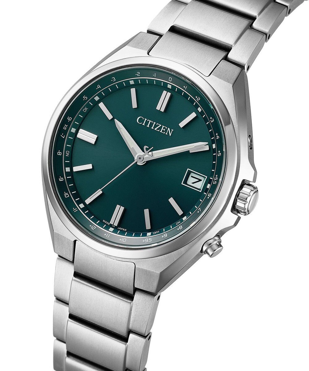 CITIZEN 【光発電エコ・ドライブ電波時計】スーパーチタニウムを採用した軽量ウオッチ 